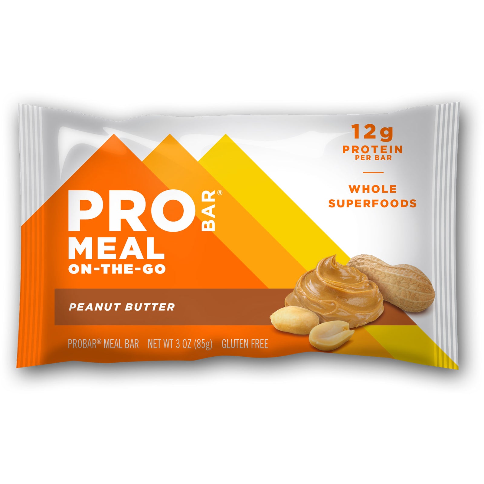 the front of the peanut butter probar package