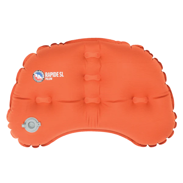 the pillow, inflated