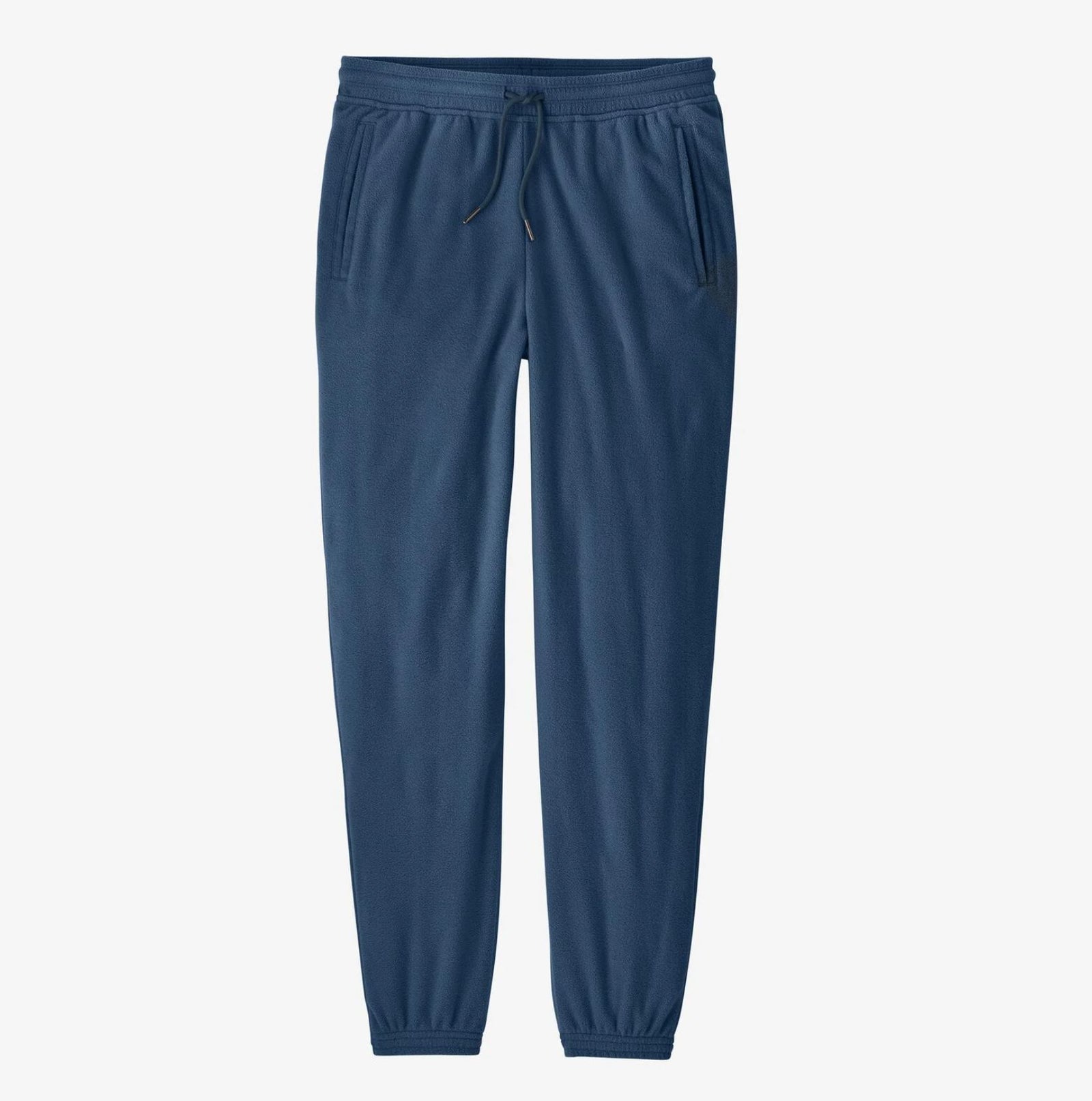 patagonia womens micro d joggers in tidepool blue, front view
