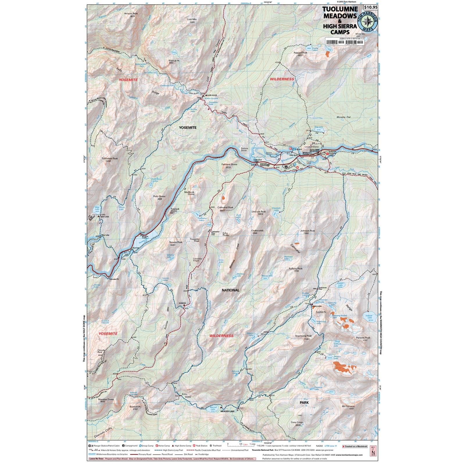 detail view of the map