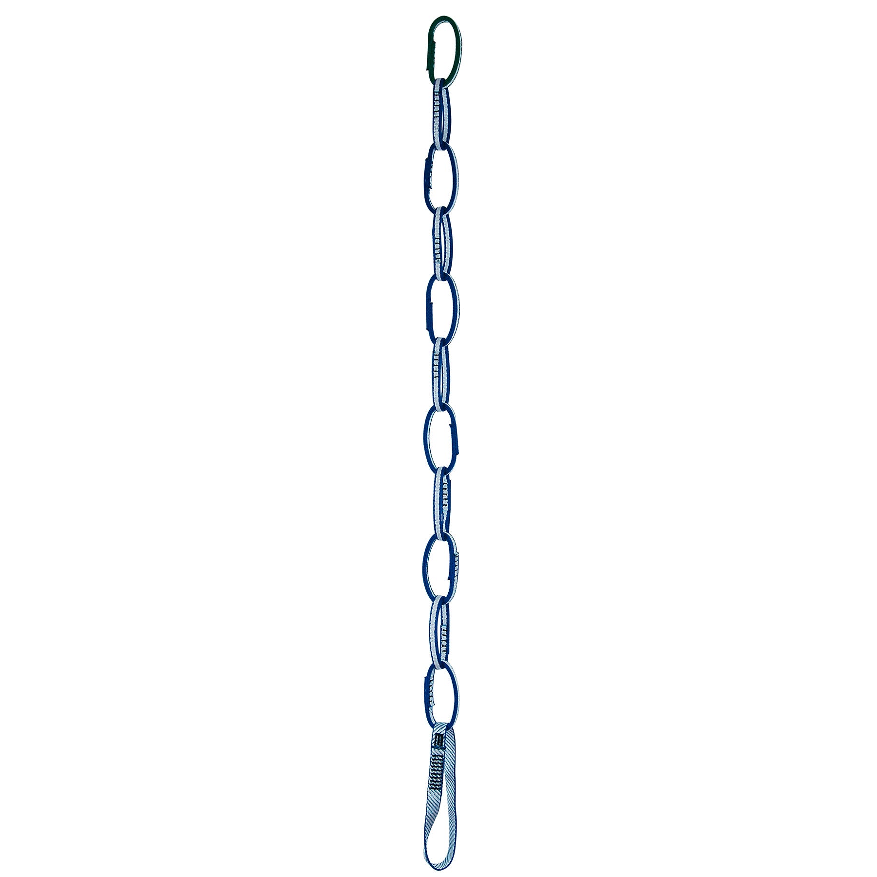 a photo of the metolius ultimate daisy chain, blue