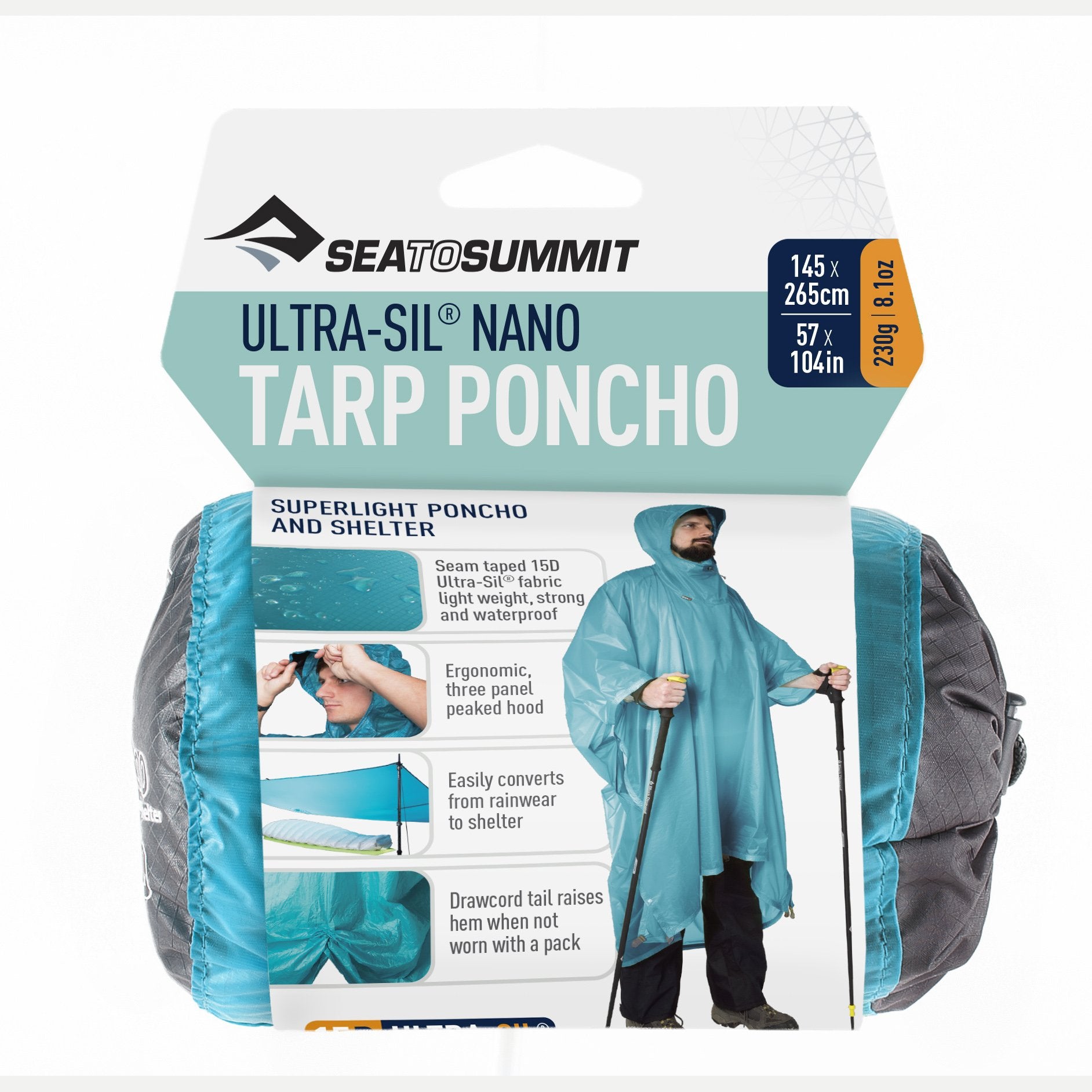 packaged poncho