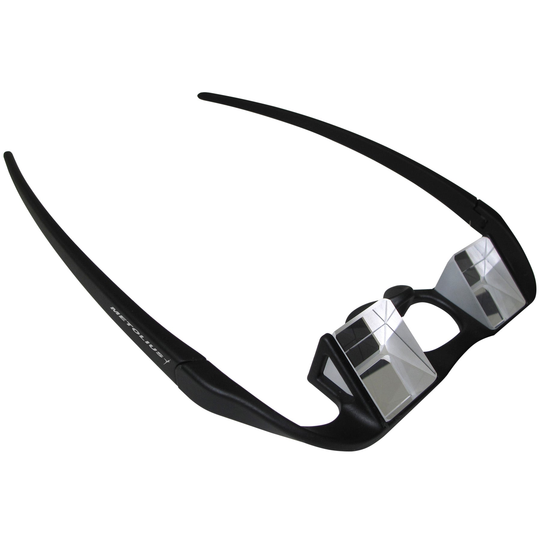 a photo of the metolius upshot belay glasses, in black