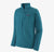 patagonia mens r1 pullover in wavy  blue