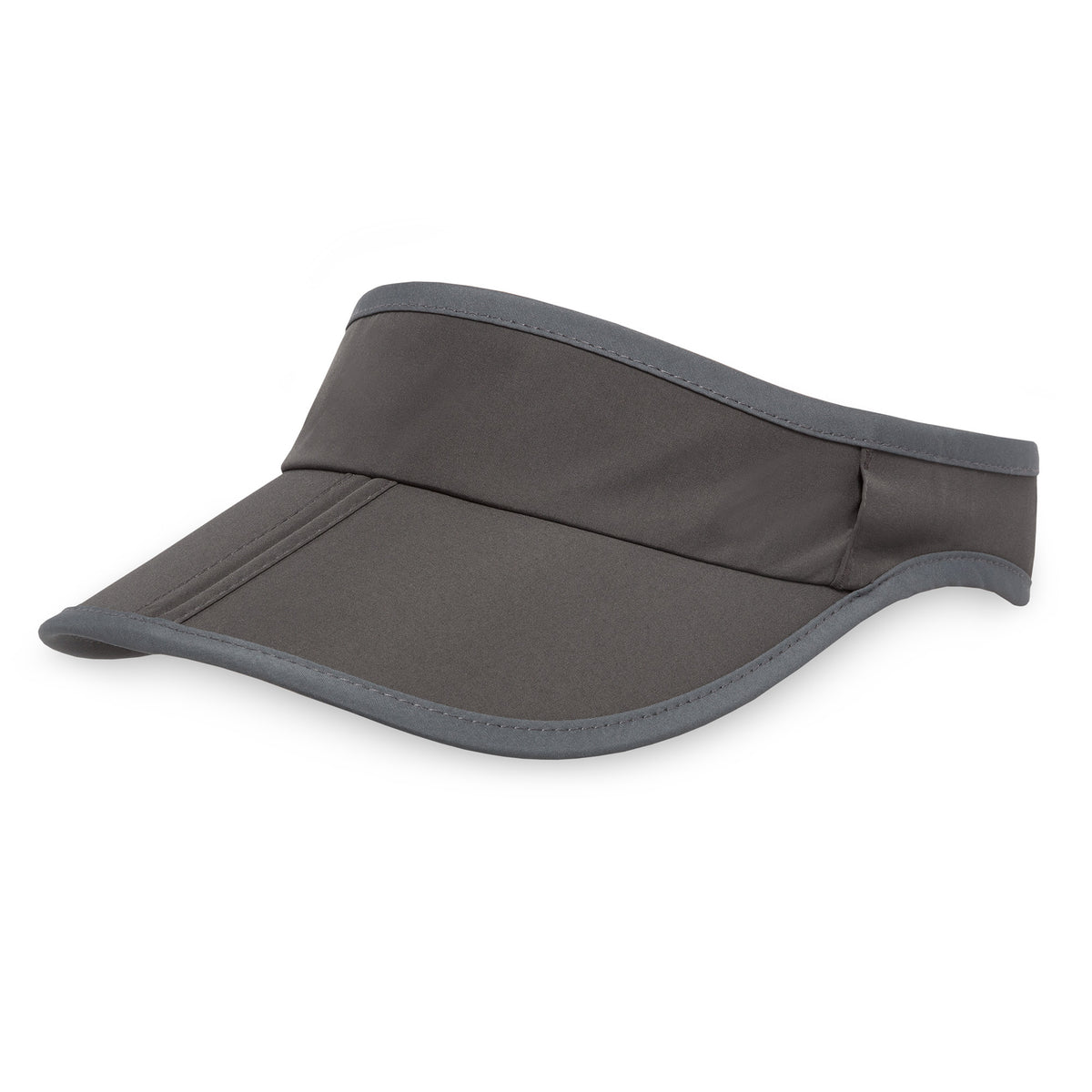 a photo of a sunday afternoon aero visor in slate, front view
