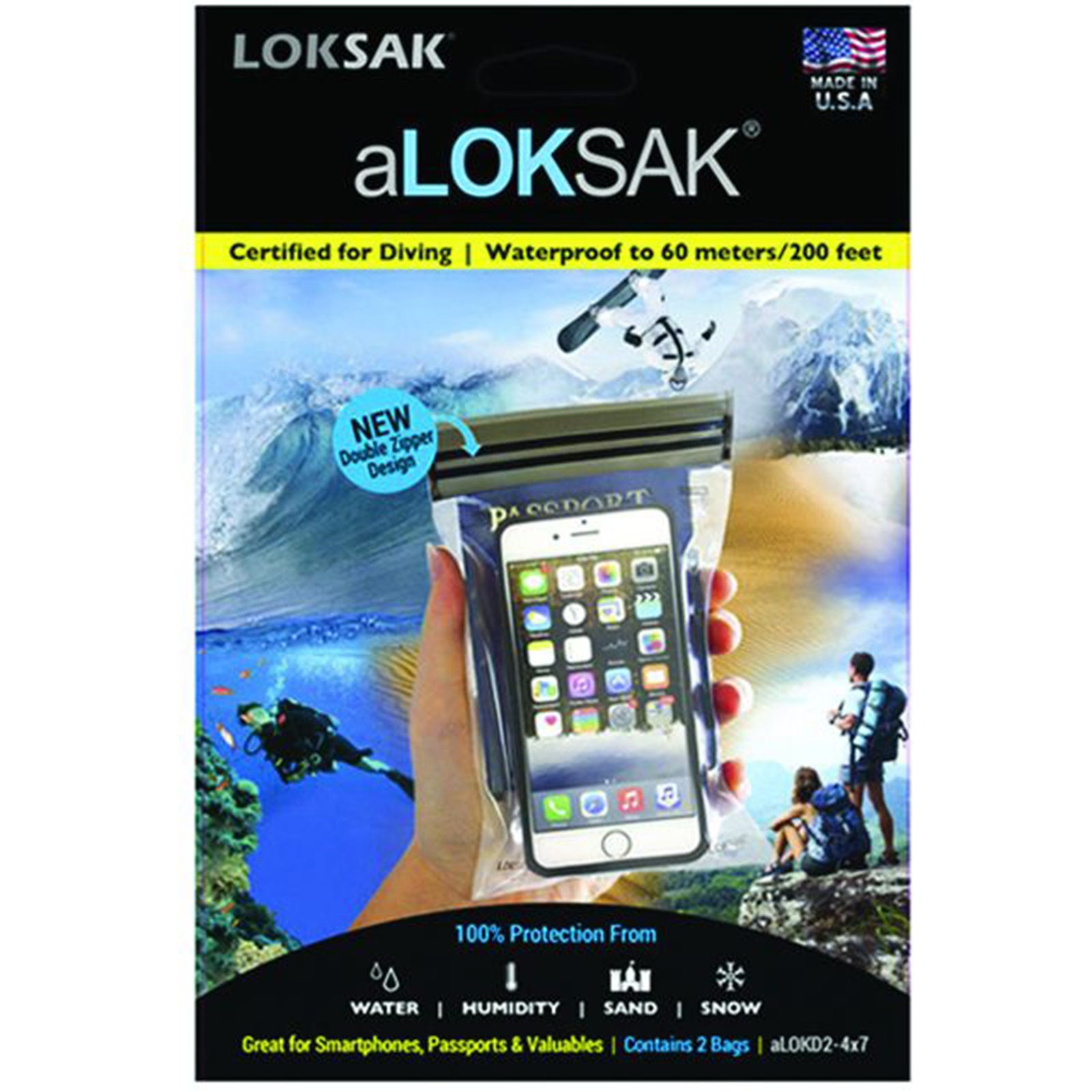 THE ALOKSAK WITH A PASSPORT AND CELLPHONE