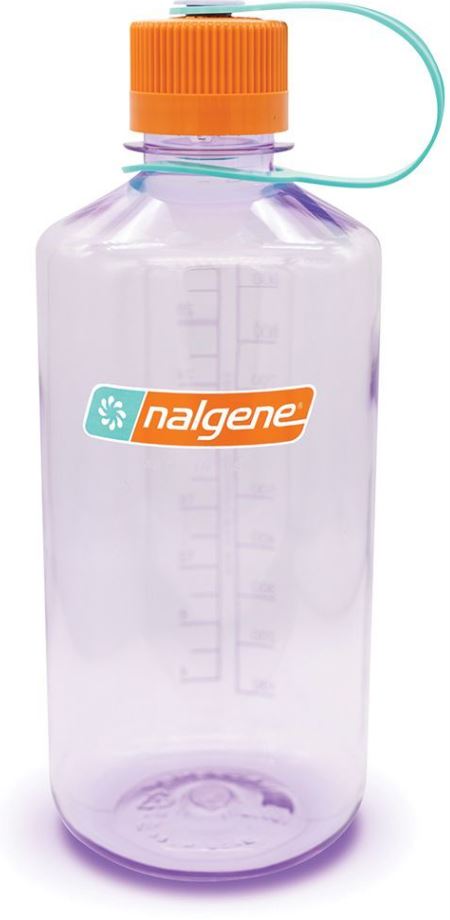 nalgene narrow mouth 32 oz sustain water bottle in amethyst