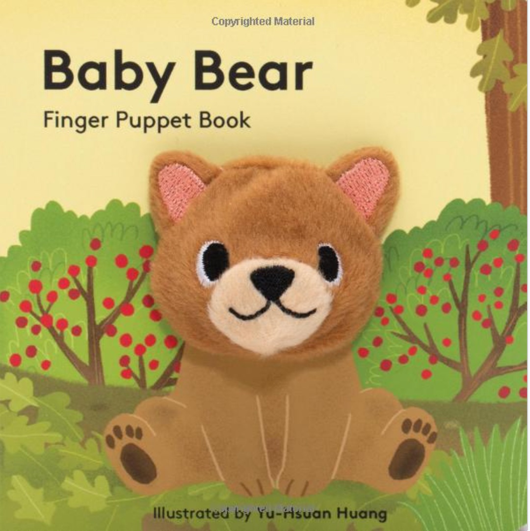 baby bear finger puppet book