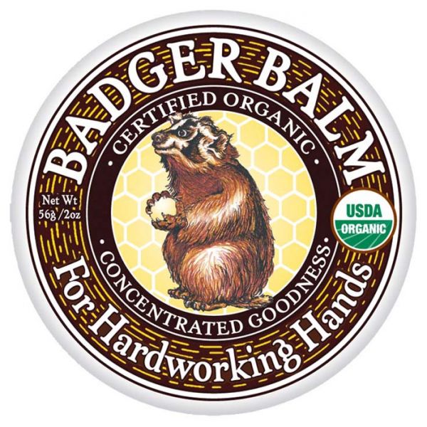 badger healing balm in 2oz tin.