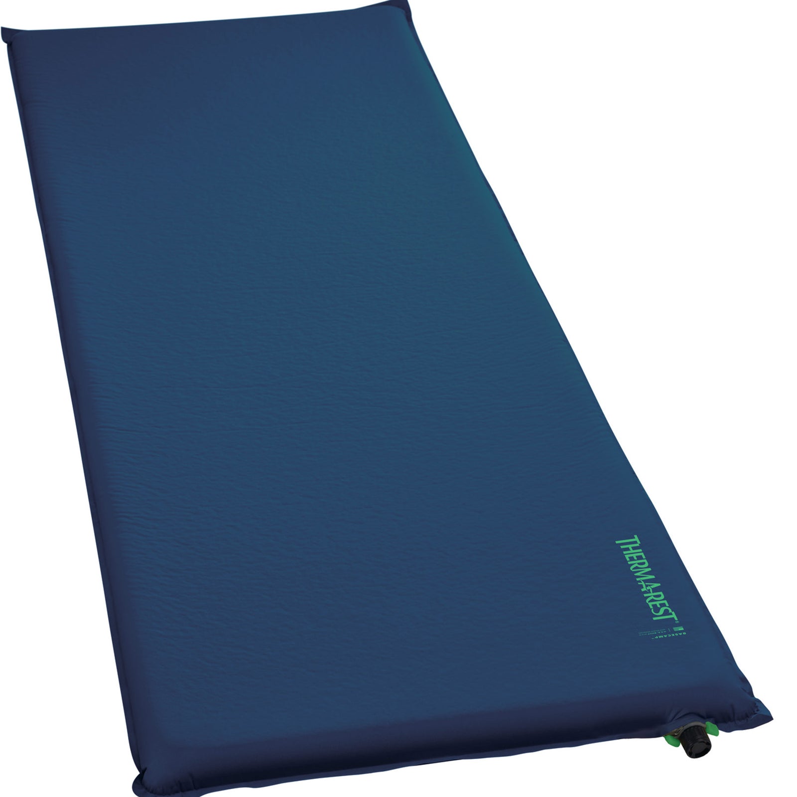 an inflated basecamp thermarest sleeping pad