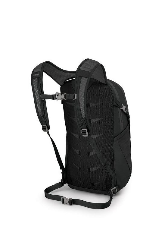 osprey daylite in black, back view