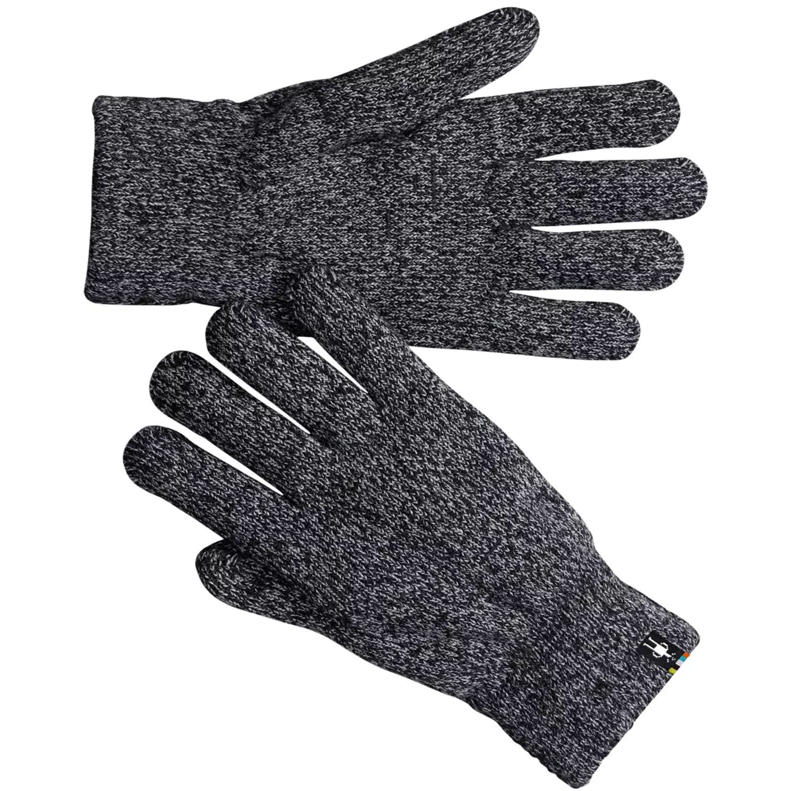 a pair of smartwool cozy gloves in black