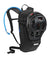 camelbak mule 12 hydration pack in black, view of helmet attachment