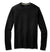 a photo of the men's smartwool classic all season merione base layer long sleeve in the color black, front view