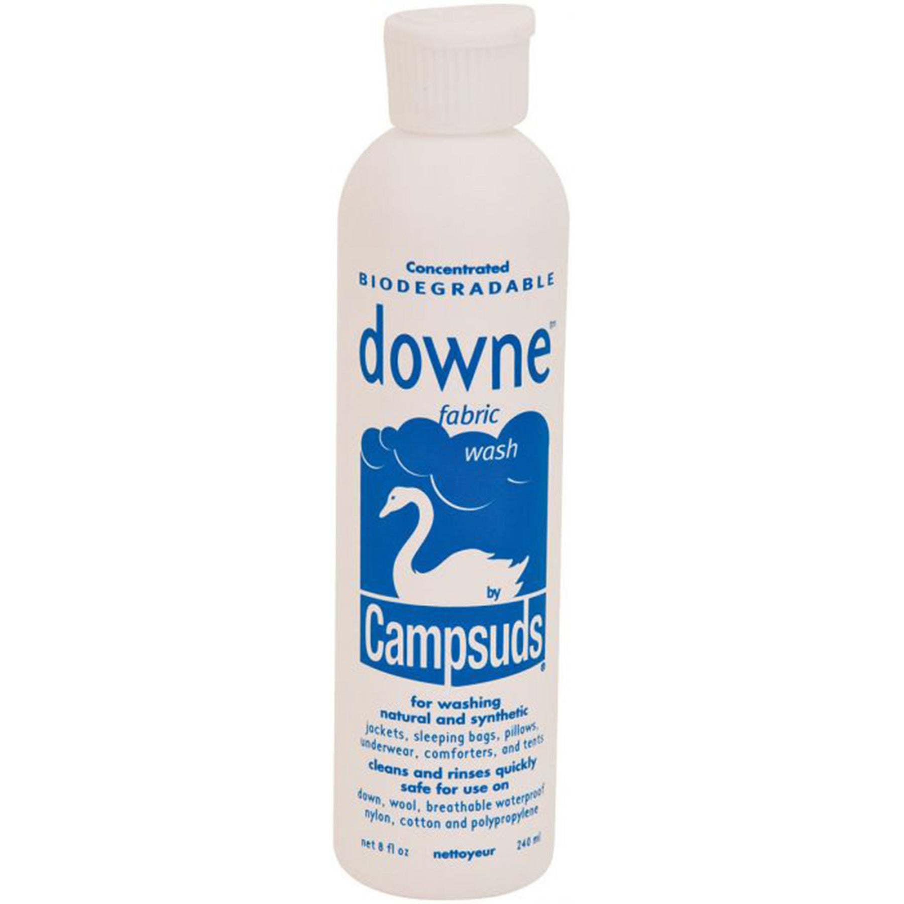 a bottle of down wash