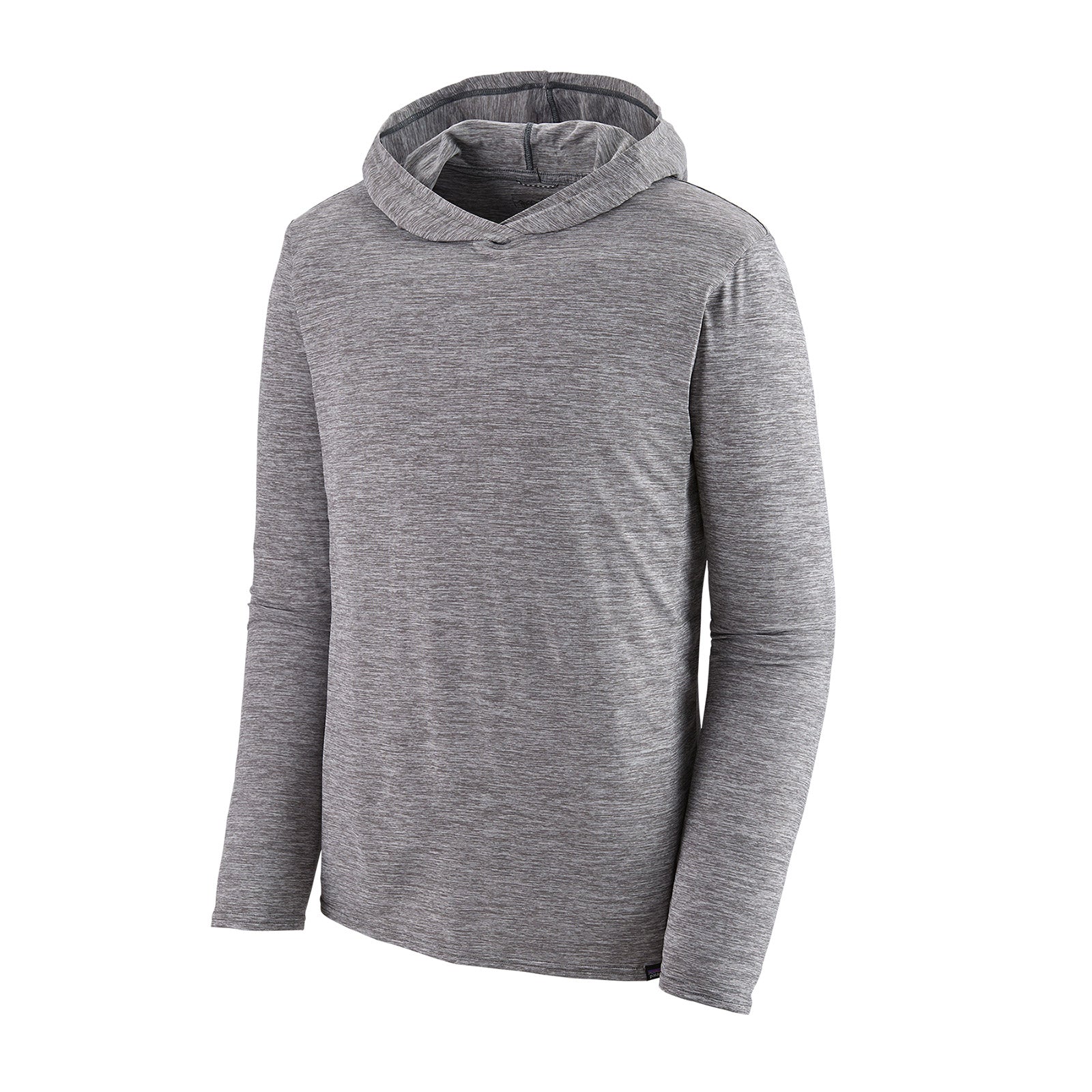patagonia men's capilene cool daily hoody in feather grey