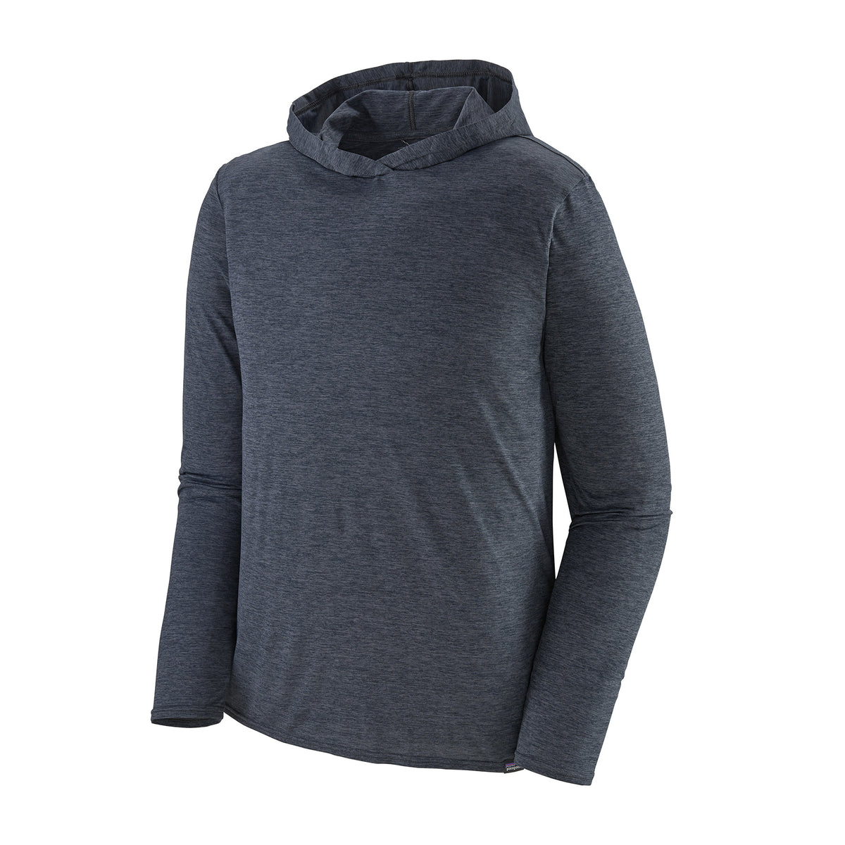 patagonia men's capilene cool daily hoody in smolder blue