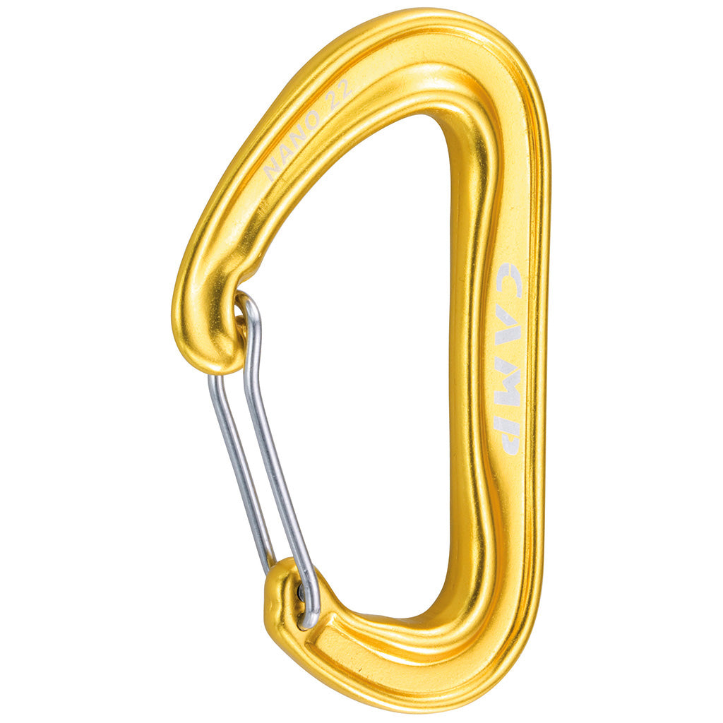 yellow nano carabiner