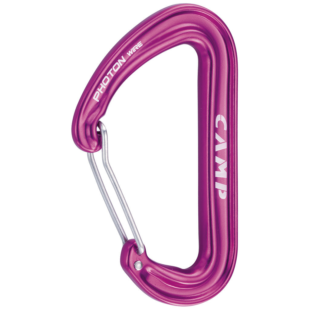 the purple photon carabiner