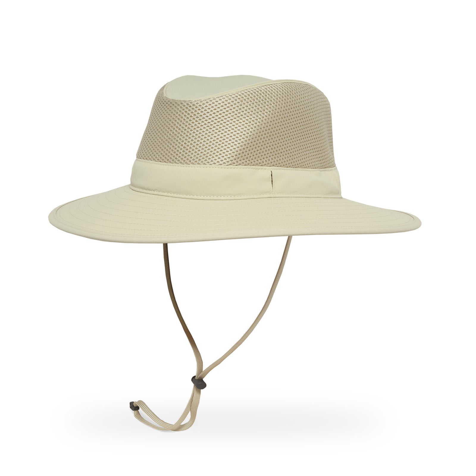 a photo of a sunday afternoon charter breeze hat in cream, side view