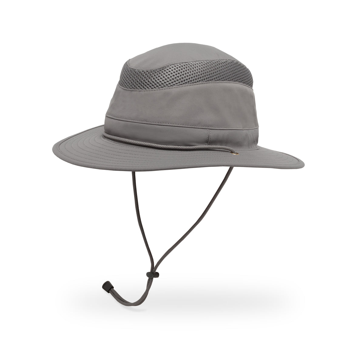 a photo of a sunday afternoon charter escape hat in charcoal, side view 