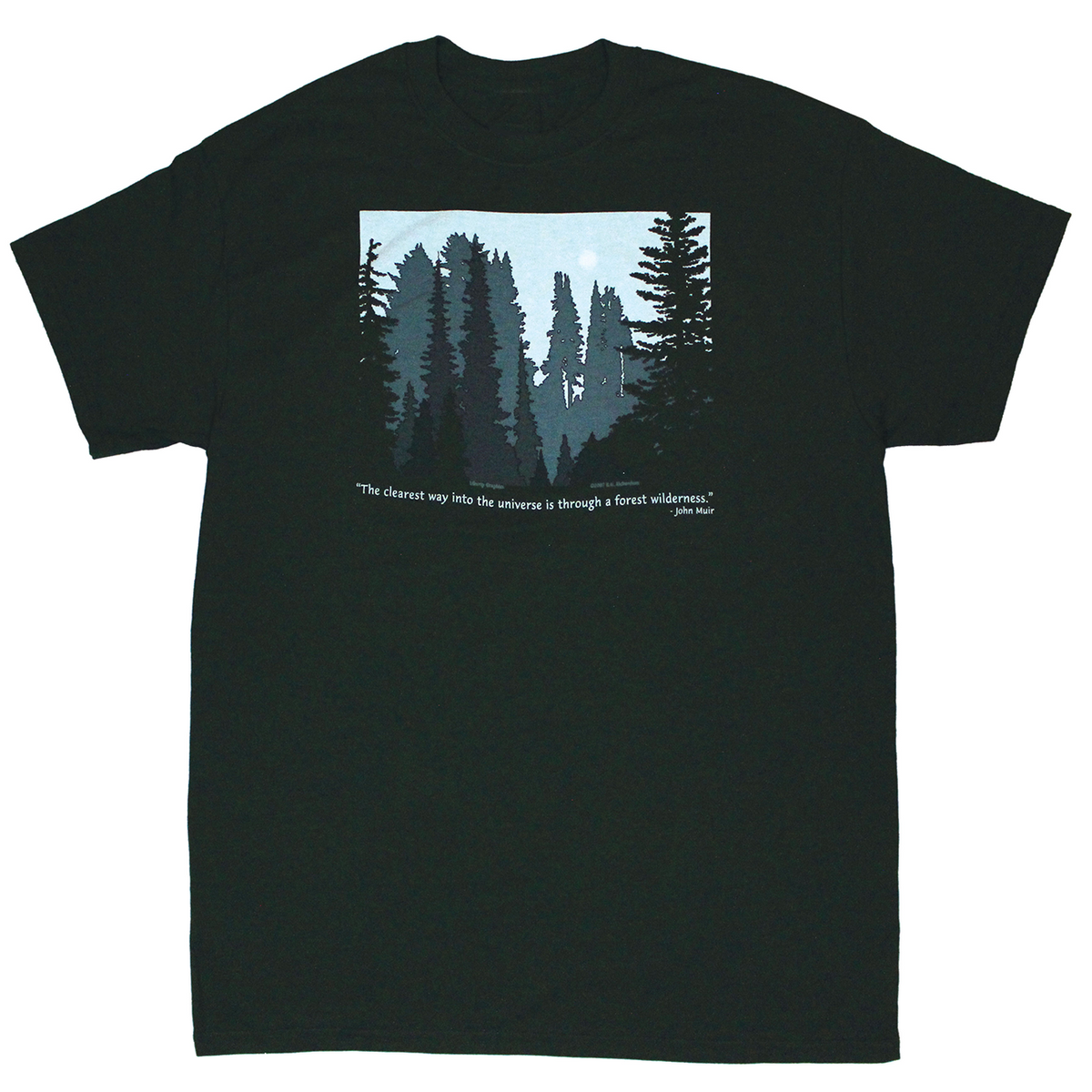 forest muir quote tee shirt 
