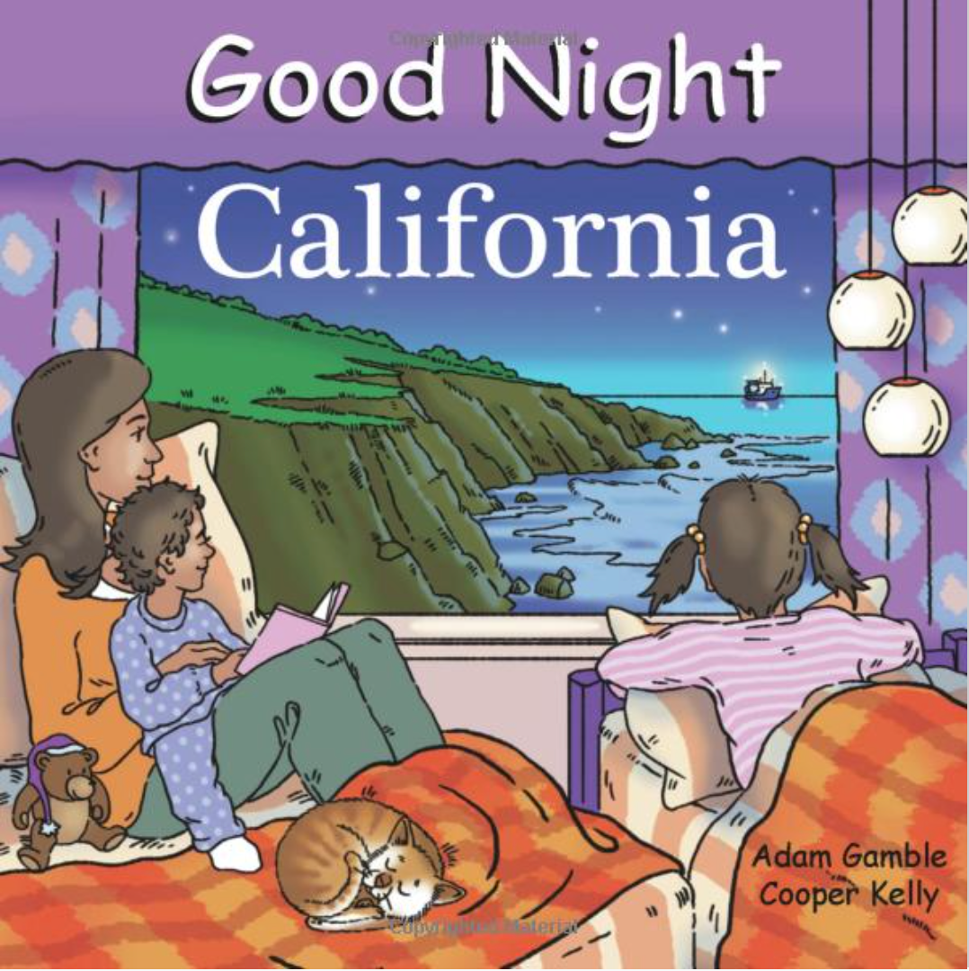 good night california children&#39;s book