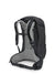 osprey stratos 34 backpack in tunnel vision grey, back view