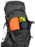 osprey aether plus 70 in grey, view of the inside while loaded with things