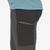 patagonia womens r2 techface pants in forge grey, detail view of side pocket