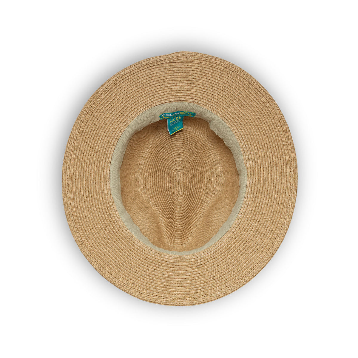 photo of sunday afternoons havana hat in tan inside view