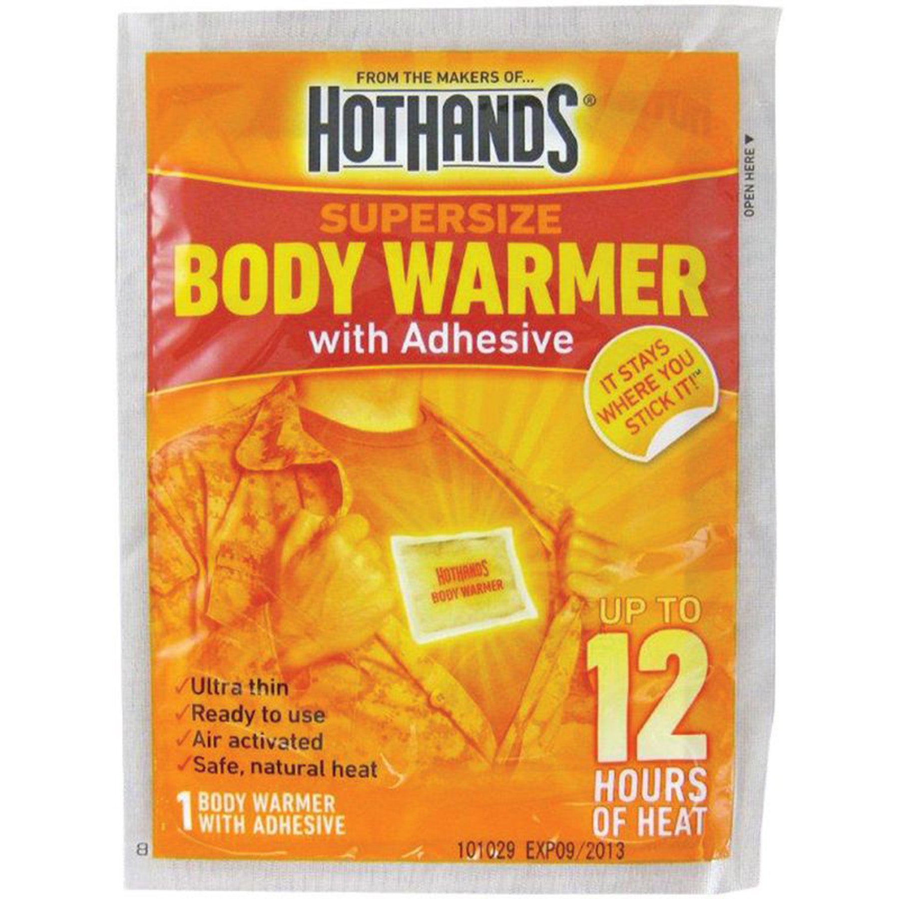 a self heating body warmer