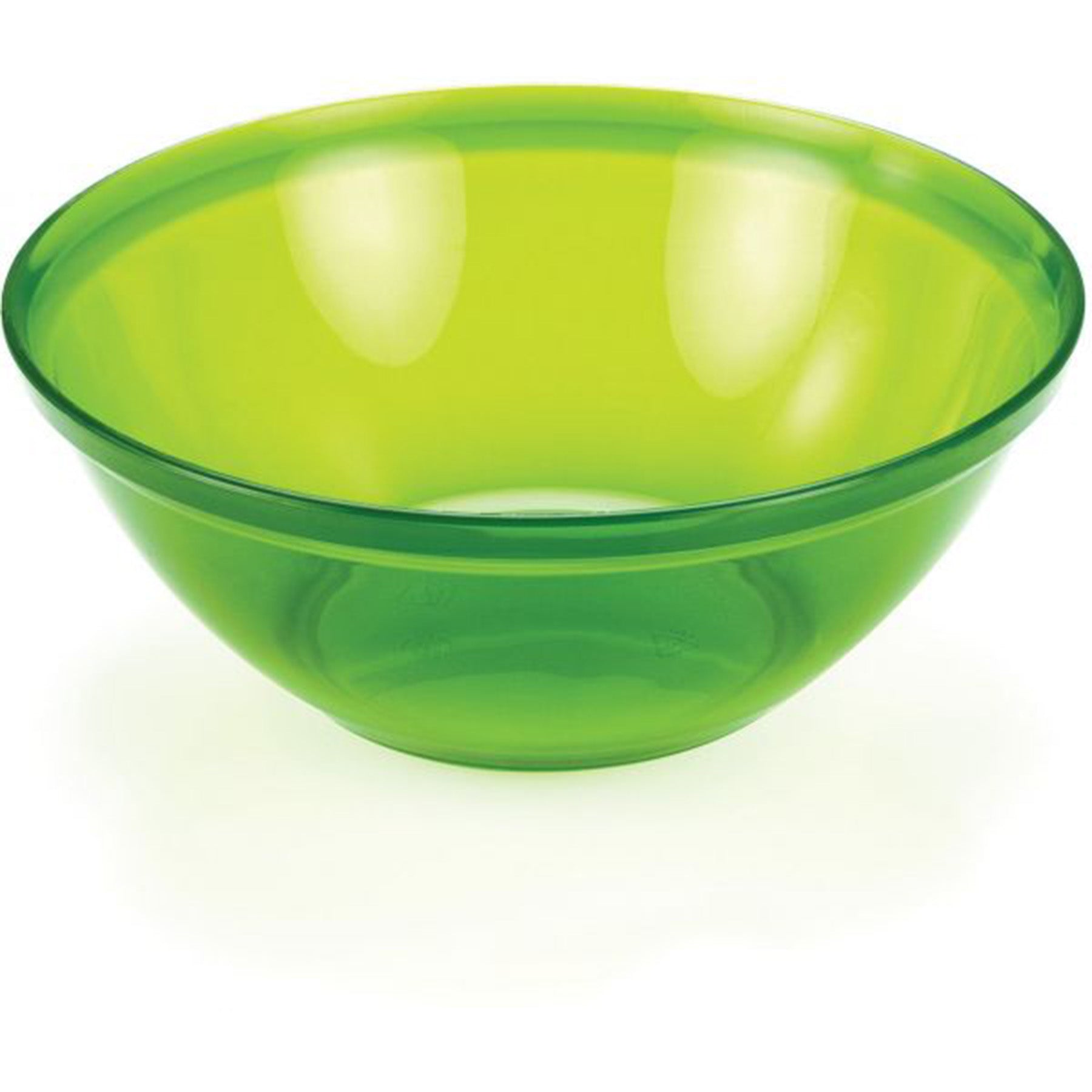 close up of the green lexan infinity bowl