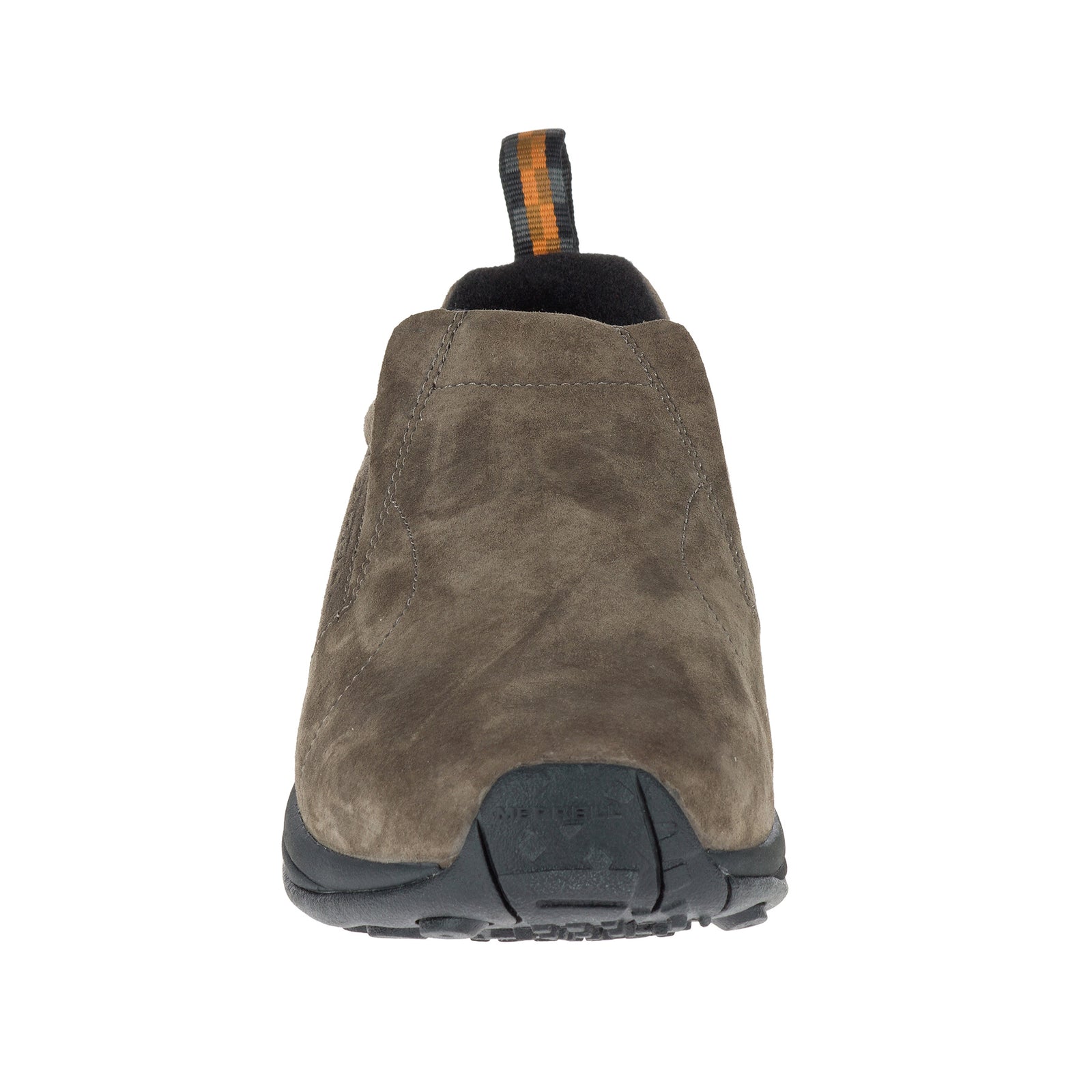 merrell jungle moc slip on shoe mens front view in brown