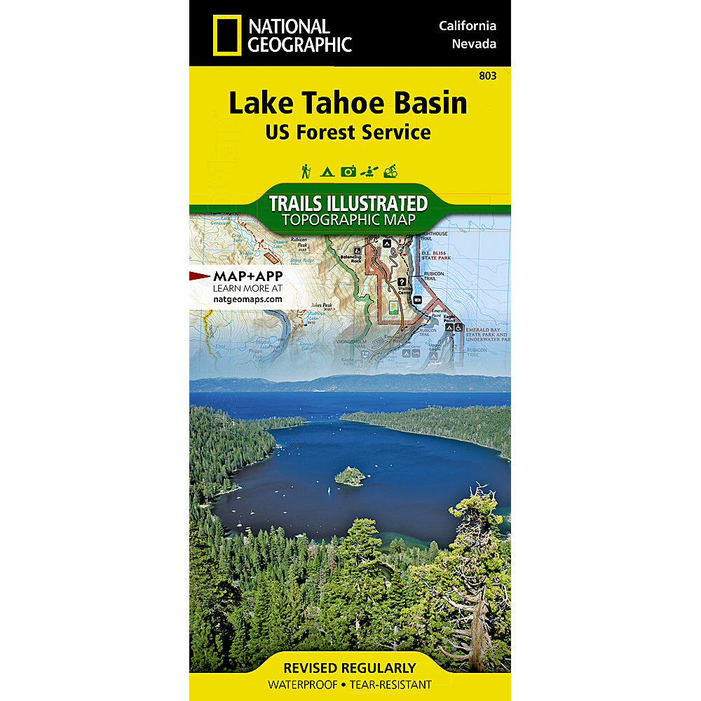 national geographic lake tahoe basin