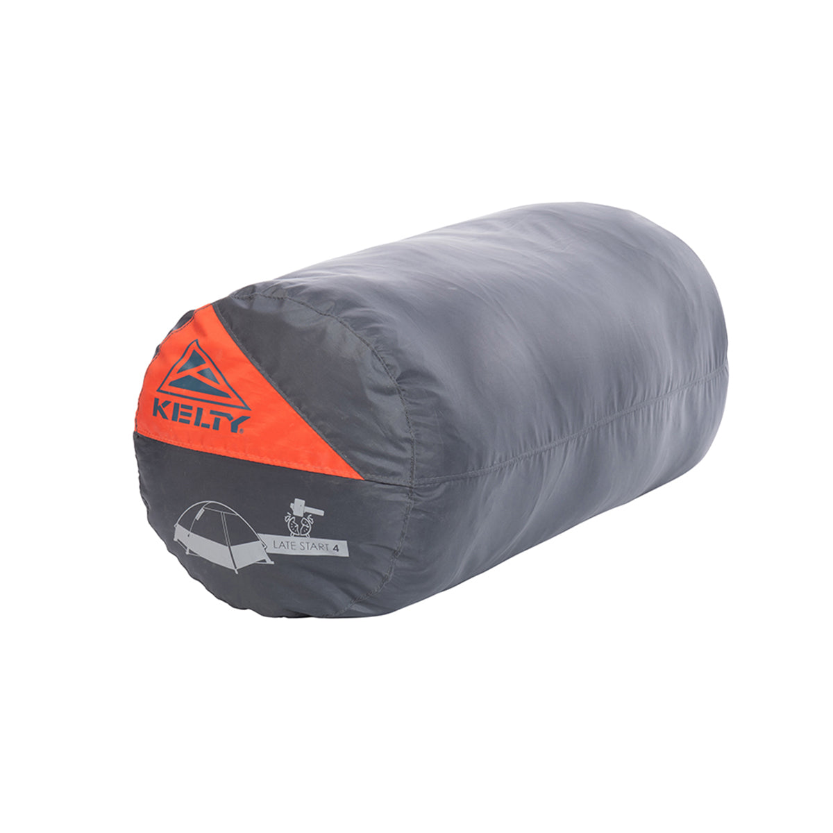 kelty late start 4 person tent in stuff sack