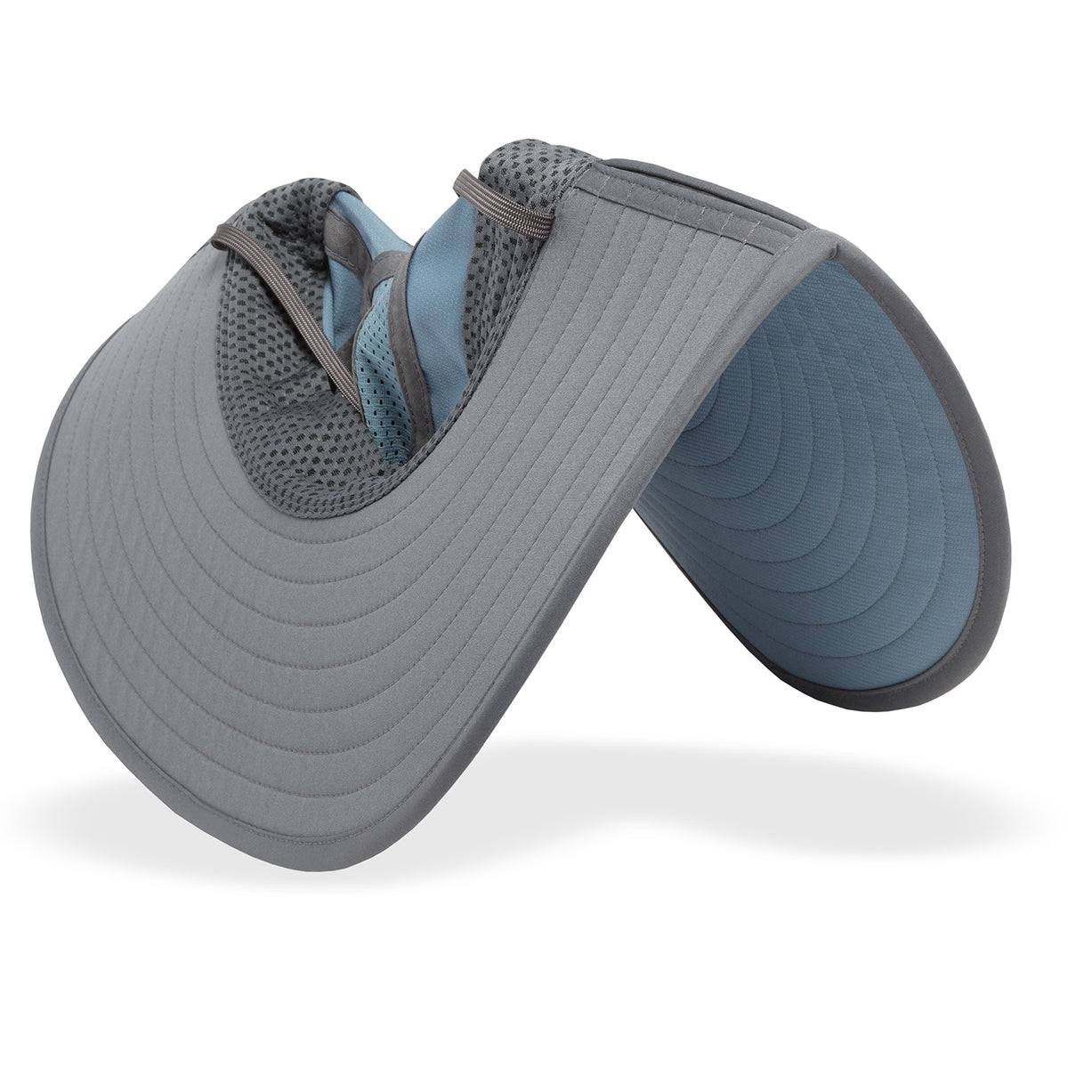 photo of sunday afternoons latitude hat in bluestone folded view