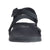 chacos lowdown sandal men's in black front view