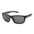 suncloud mayor in black with gray polarized lenses