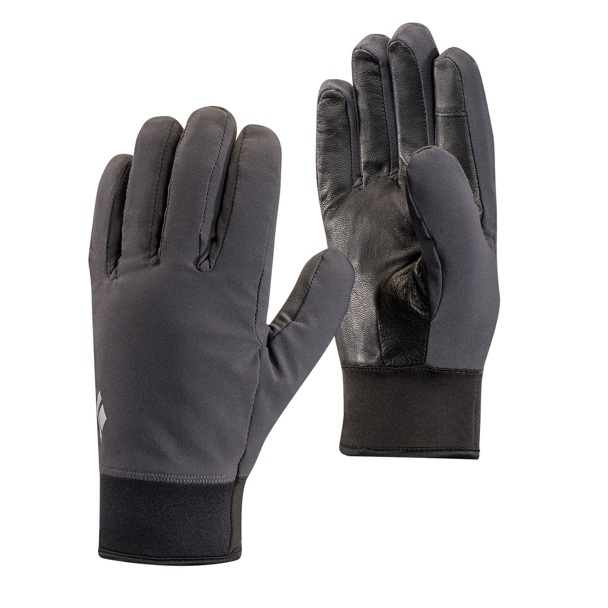 a pair of midweight softshell gloves