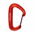 a red miniwire carabiner