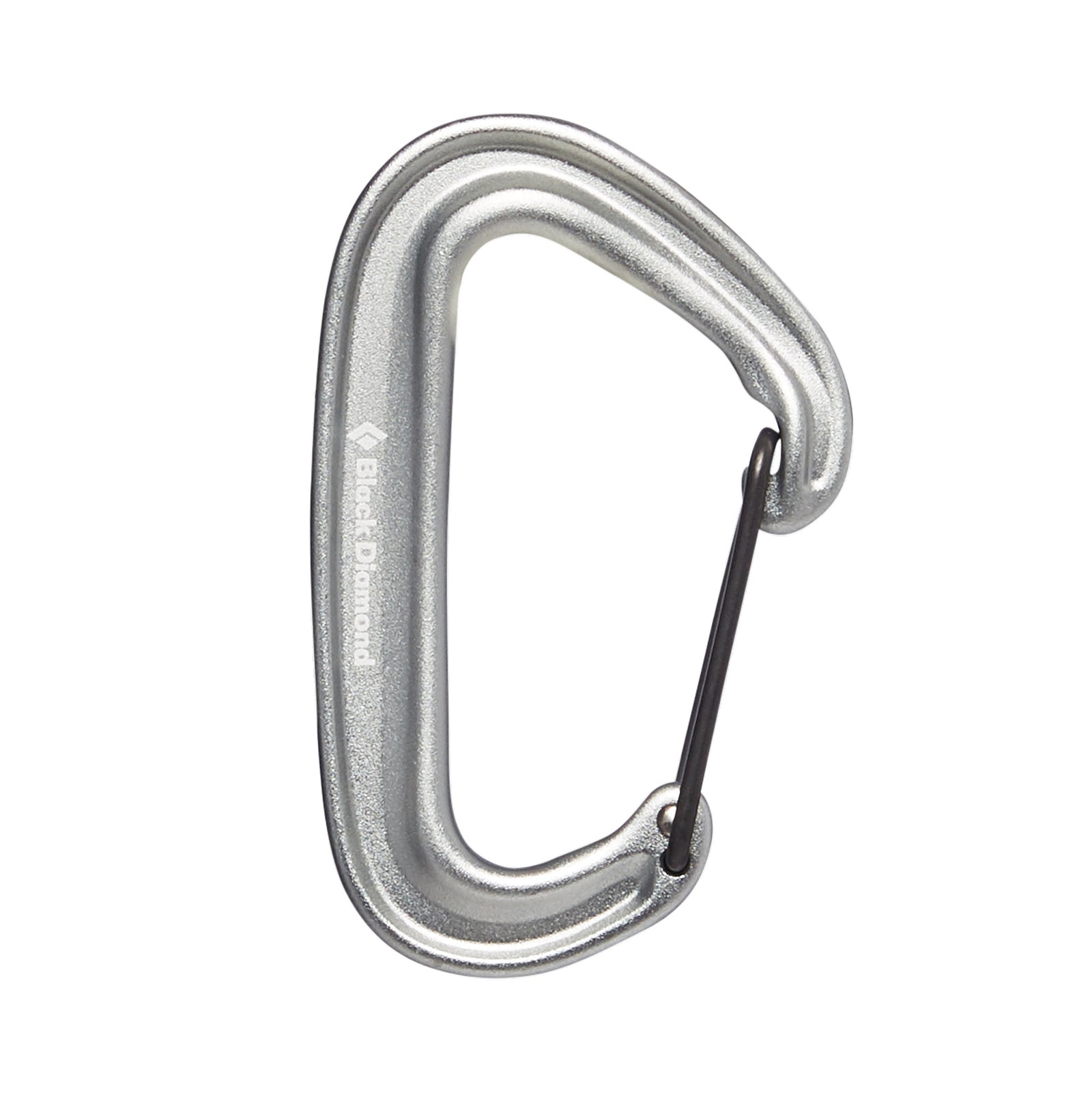 a silver miniwire carabiner