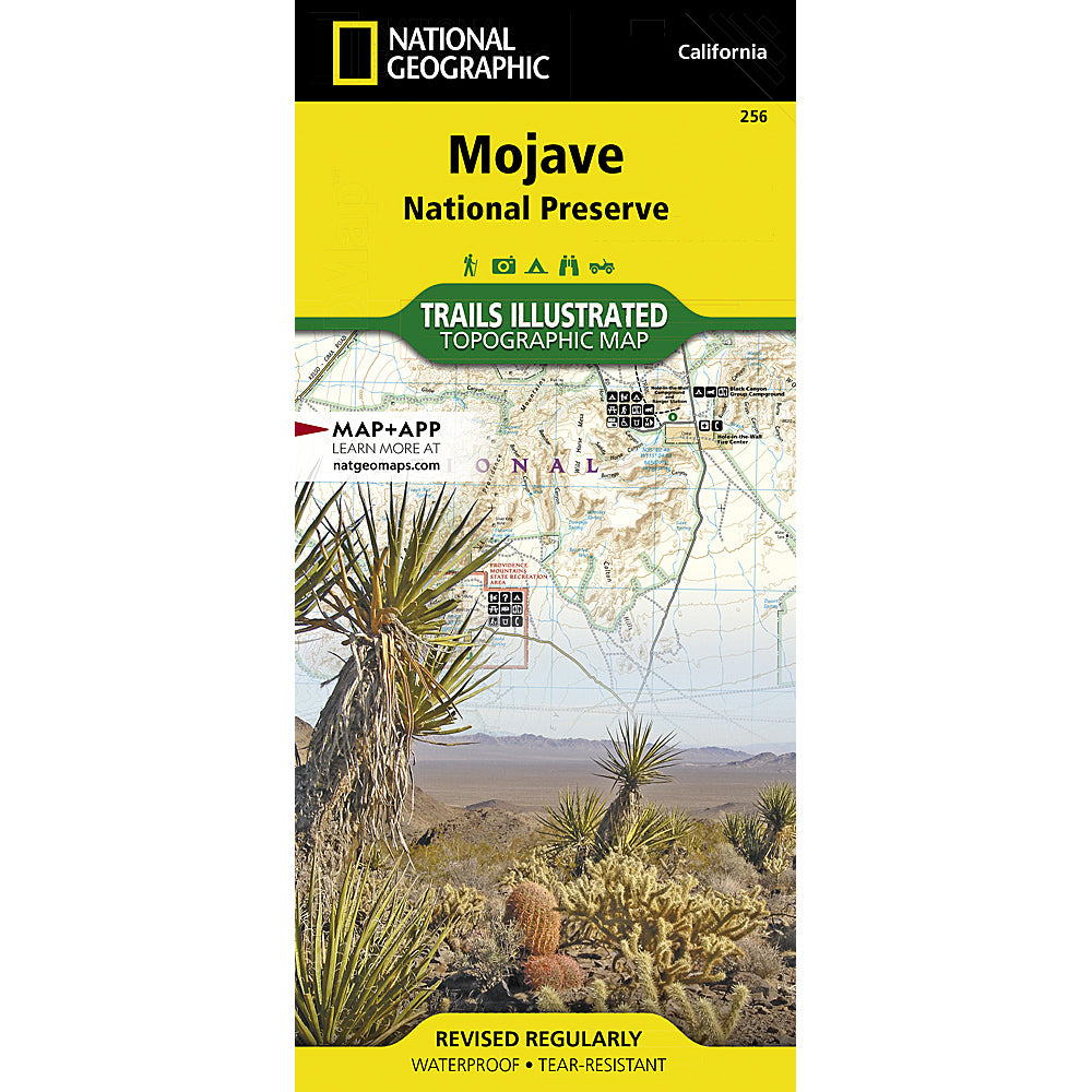 national geographic maps mojave national preserve