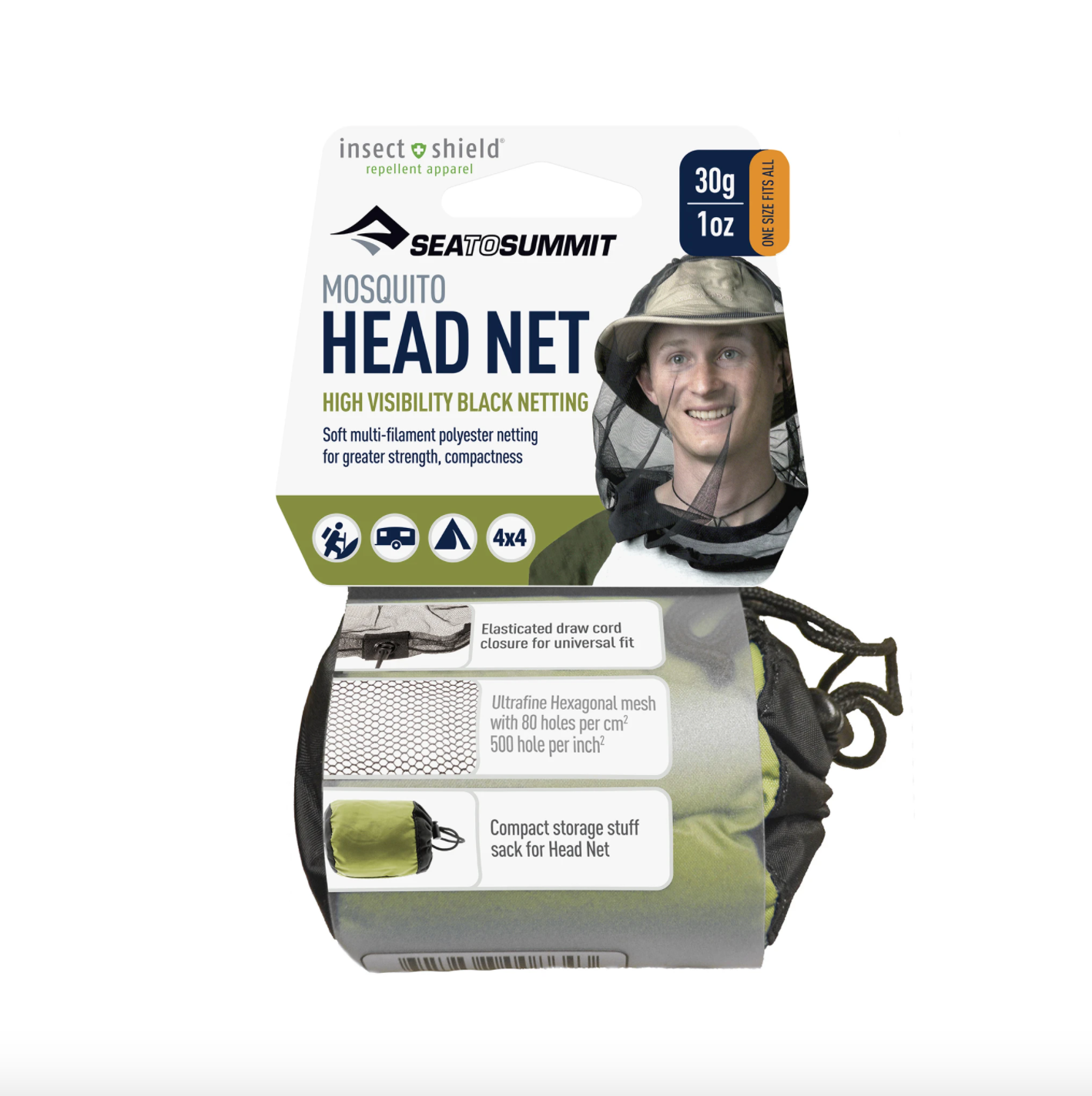 sea to summit mosquito head net