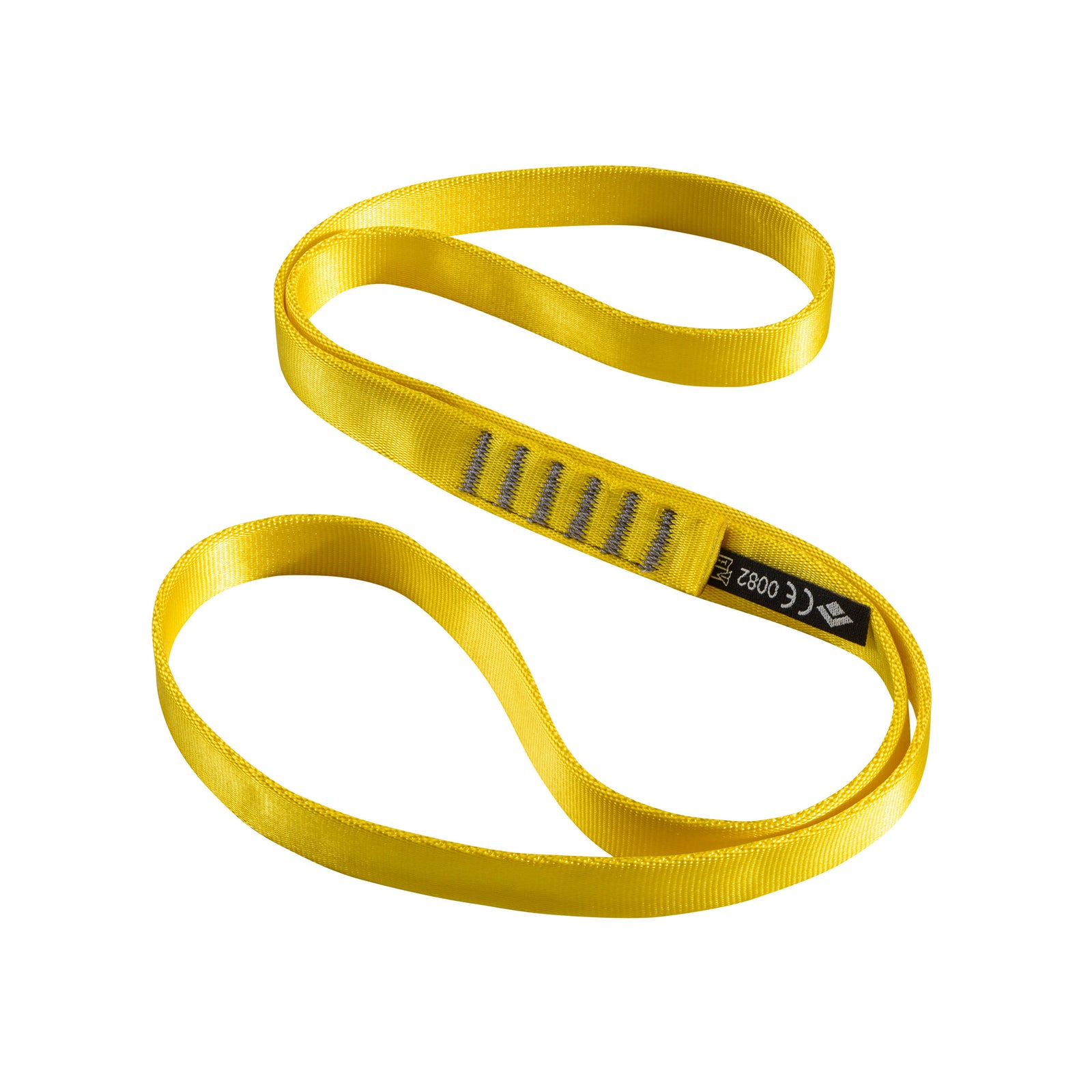 a photo of a black diamond nylon runner in the 60 cm yellow size