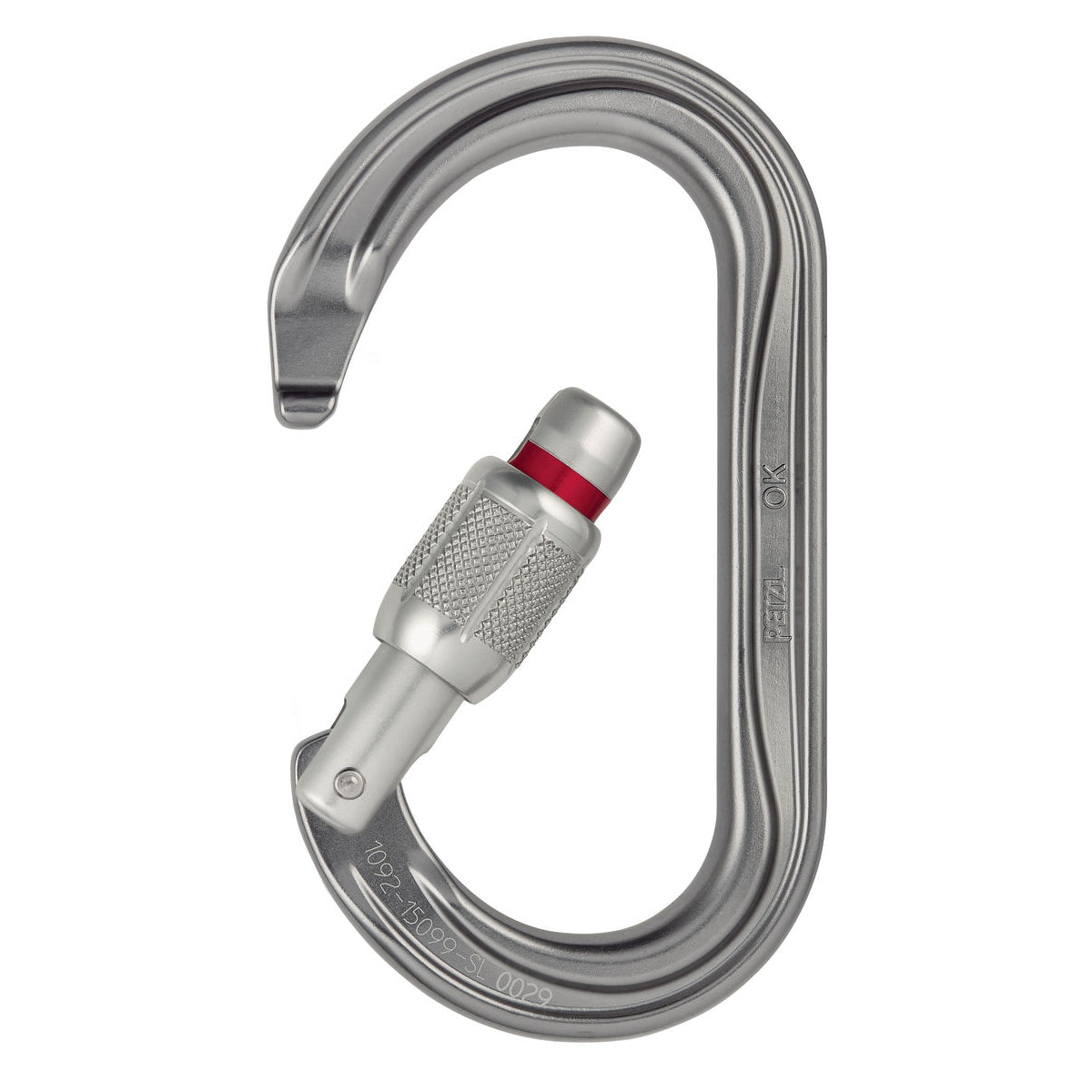 Petzl Ok Oval Screwgate Locking Carabiner