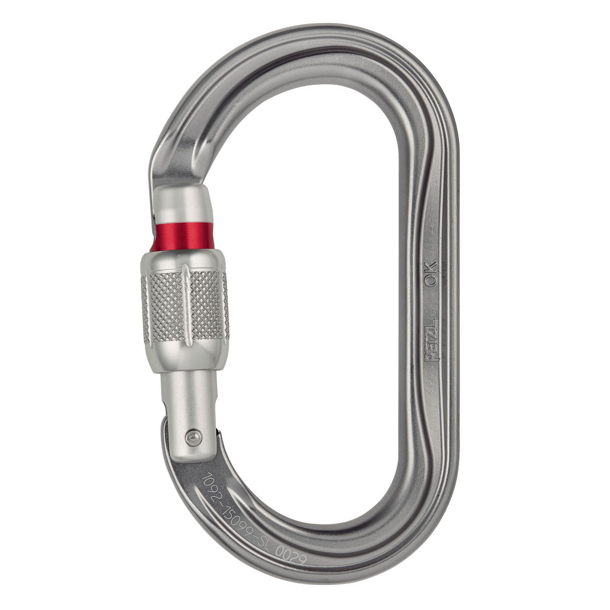 Petzl Ok Oval Screwgate Locking Carabiner