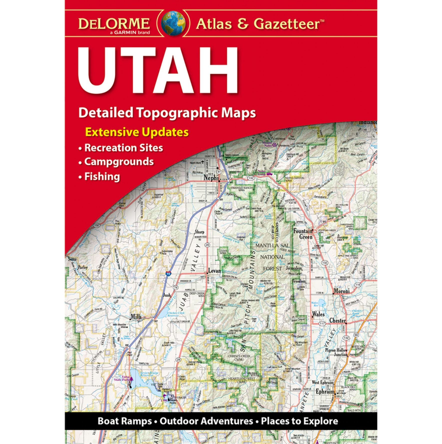 the utah delorme atlas, cover image