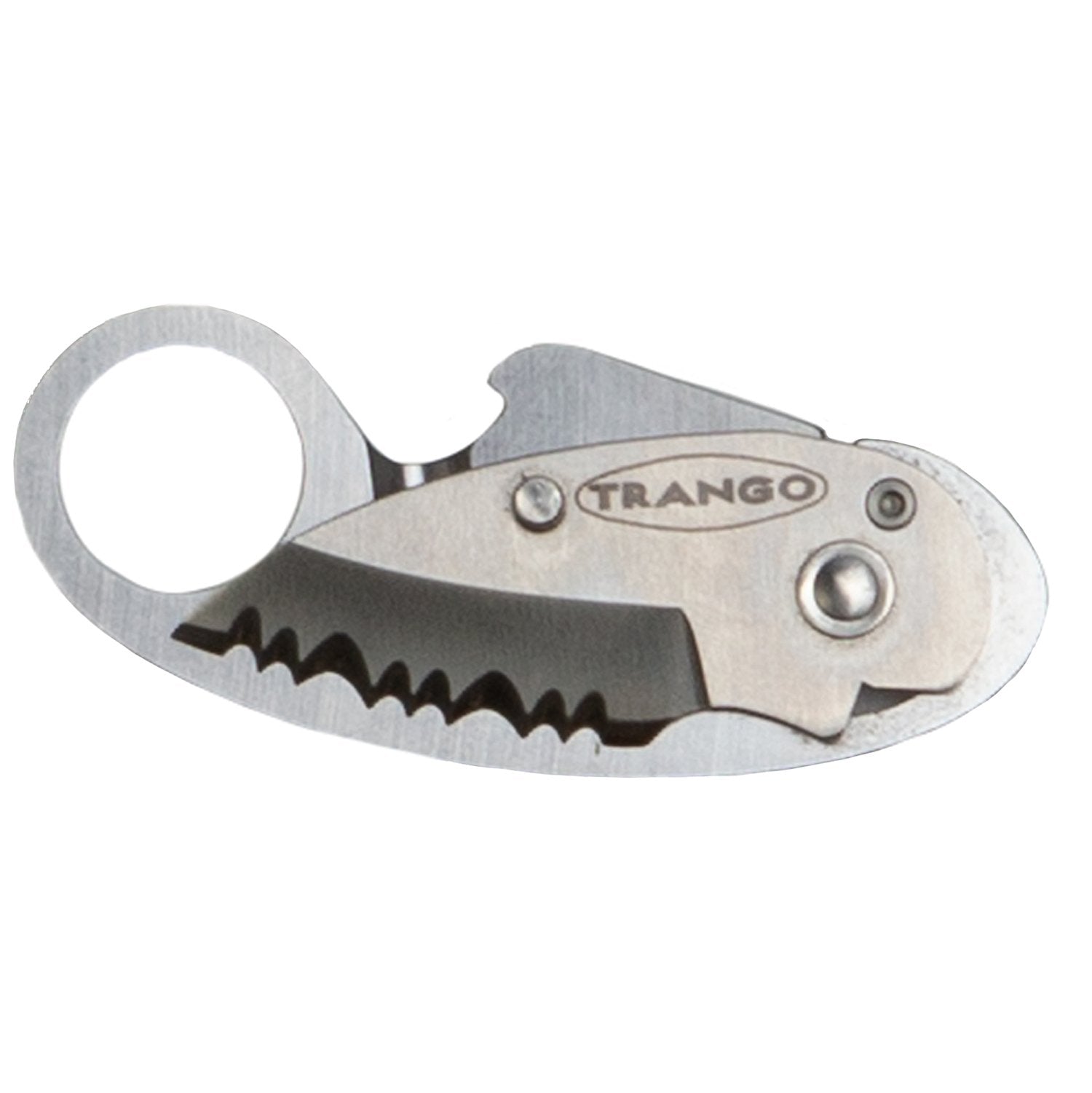 a low res image of the trango piranaha climbing knife in blue