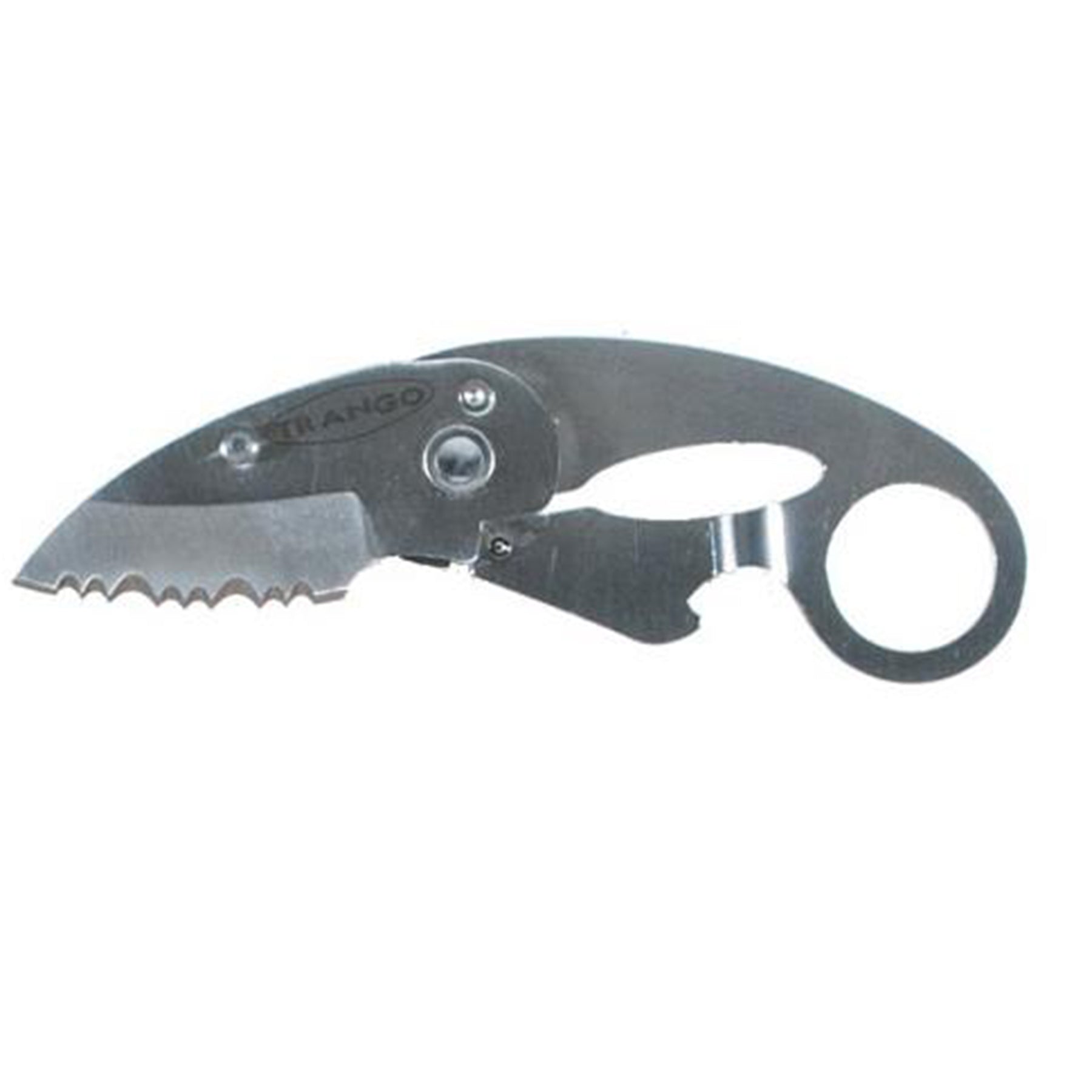 a low res image of the trango piranaha climbing knife in blue